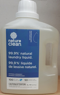 Laundry Liquid - Fragrance Free (Nature Clean)